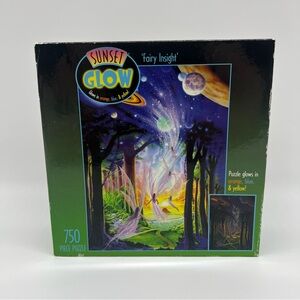 "FAIRY INSIGHT" 750 PIECE JIGSAW PUZZLE FROM THE SUNSET GLOW COLLECTION BY CEACO